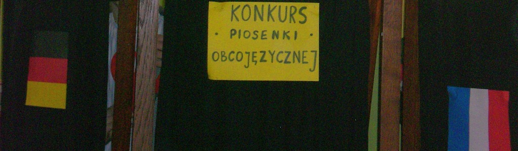 Konkurs Piosenki Obcojęzycznej