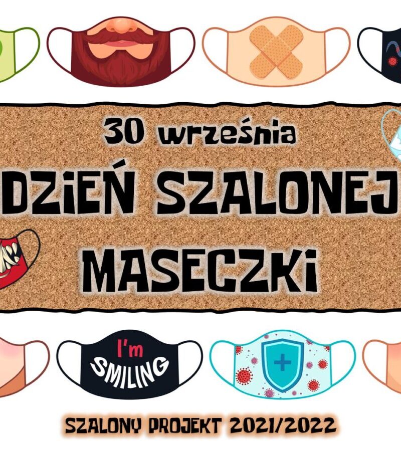 Dzień Szalonych Maseczek 30.09.2021 r.